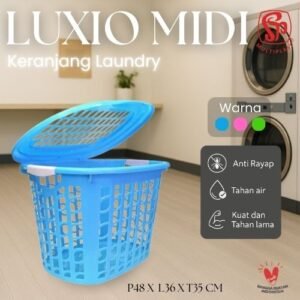 Laundry Basket LUXIO Midi