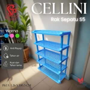 Rak sepatu CELLINI S5