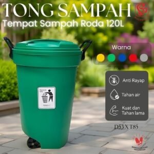 Tong Sampah Roda 120L