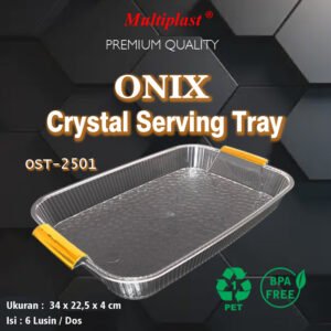 ONIX Crystal Serving Tray PET