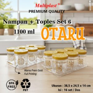 Nampan + Toples Set 6 OTARU