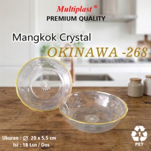 Mangkok Crystal OKINAWA 268