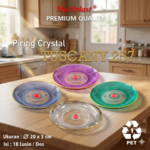 Piring Crystal TUSCANY 257